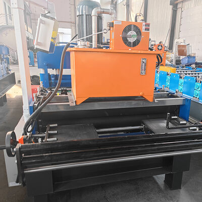 Feuille de bobine d'acier en acier galvanisé coupée à longueur, machine de formage avec empileur automatique