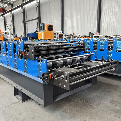 Fabricant de machines de formage de rouleaux à double couche IBR et ondulés