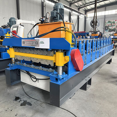 Fabricant de machines de formage de rouleaux à double couche IBR et ondulés