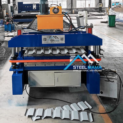 Machine de formage de carreaux ondulés et vernissés double couche