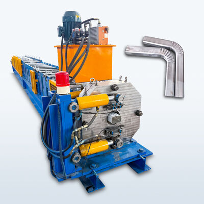 Alumiumum Galvanized PPGI Manufacture Rainwater Seamless Downpipe Roll Forming Machine