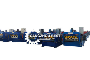 Machine de formage de rouleaux en acier galvanisé de grande puissance 8-25 m/min
