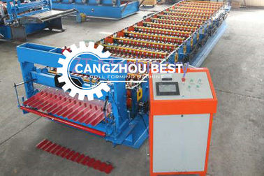 Machine à former des rouleaux pour la fabrication de tôles de toiture en fer ondulé à profilé en acier coloré