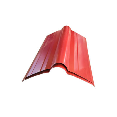 Machine de formage de rouleaux de faîtière en acier 45# de haute qualité, 380V 50Hz 3 phases, 15 stations, avec machine à faîtière de toit