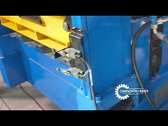 Petit pain de panneau de feuille de Peru Popular Steel Decking Floor formant la machine avec le logo de presse