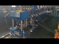 Machine de formage de rouleaux de canaux de profilés en acier Modifier manuellement la taille C Purlin 80-300mm Taille de la toile