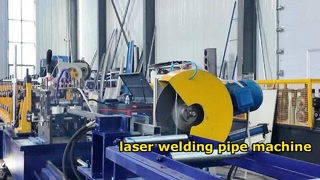 Machine de soudage laser pour tuyaux, changement automatique de taille